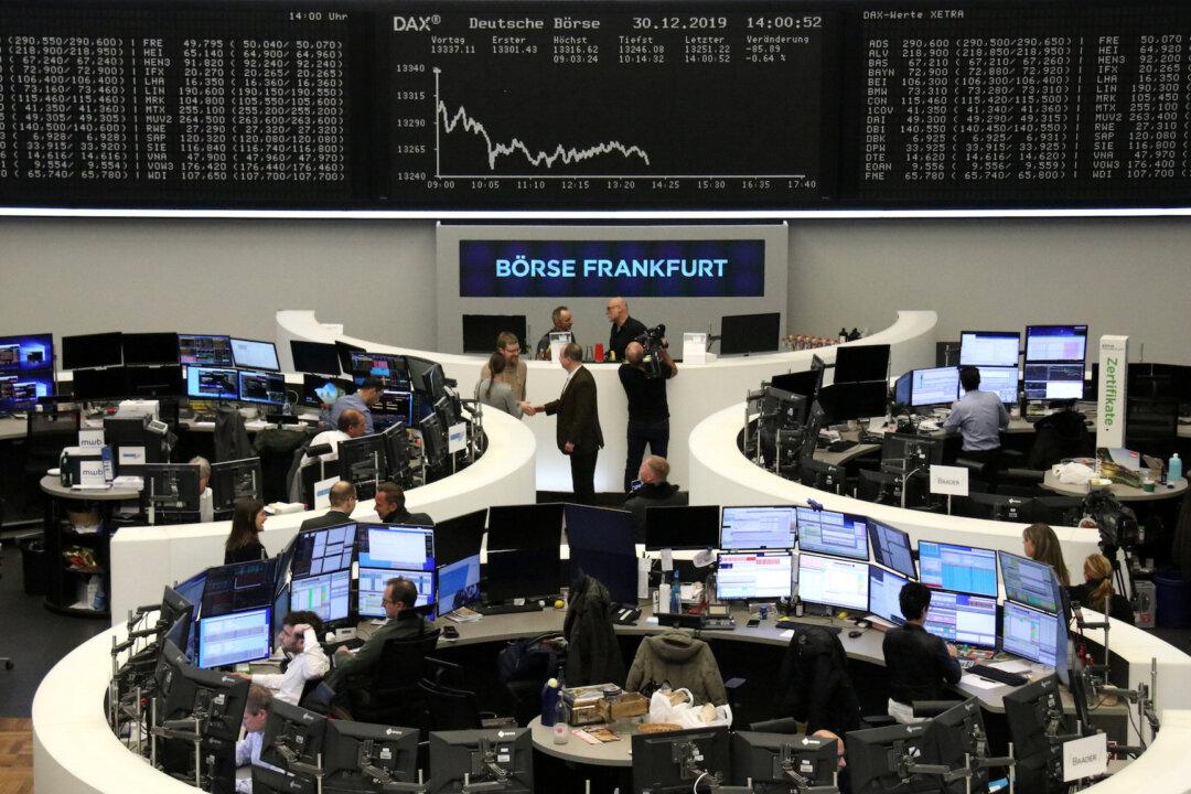 European Stocks Climb on US-China Trade Deal Optimism