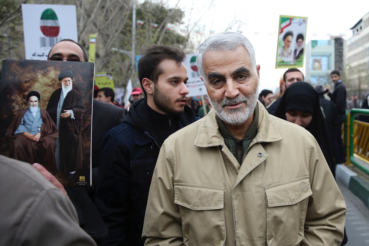 Head of Iran Quds Force Qassim Soleimani Killed in Baghdad Strike