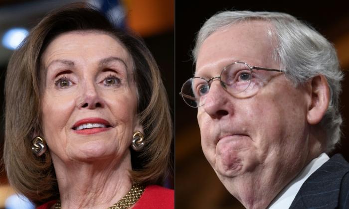 McConnell, Pelosi Express Optimism for Spending, COVID-19 Relief Deals