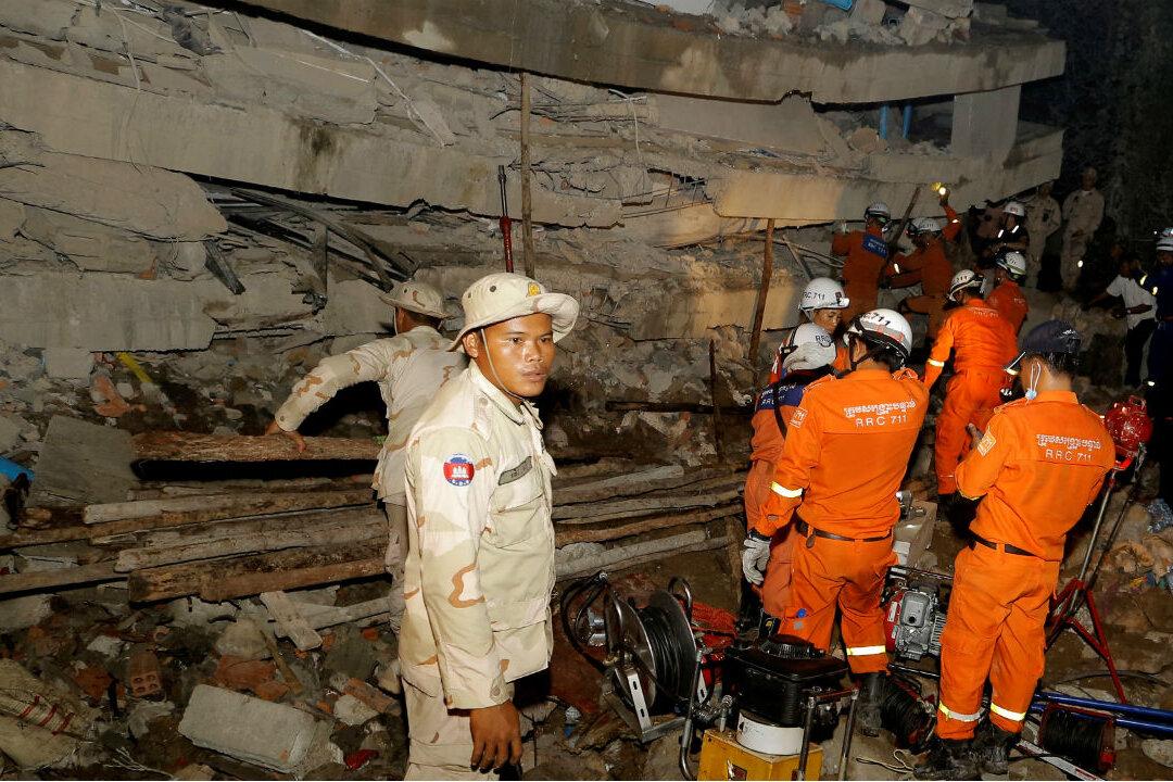 Cambodia Building Collapse Kills 36 People, Injures 23 Others