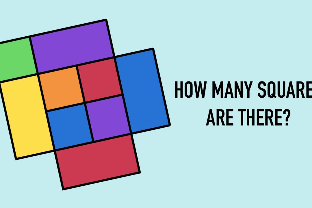 Can You Count All the Squares? This Visual Shapes Puzzle Has Netizens Scratching Their Heads