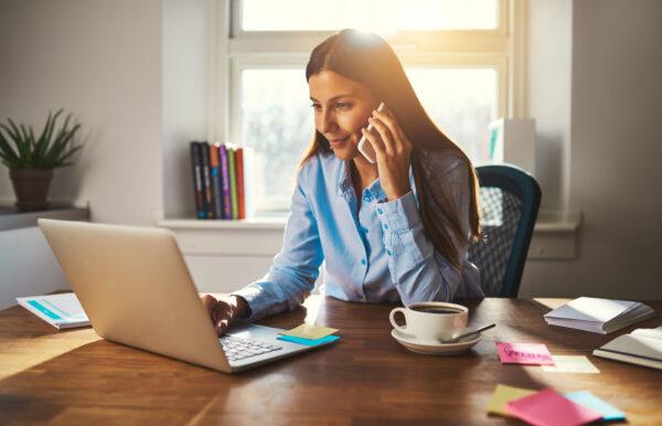 If you’re looking to start a business from home, share your vision with your family and friends, and set the boundaries you need to be successful. (Shutterstock)