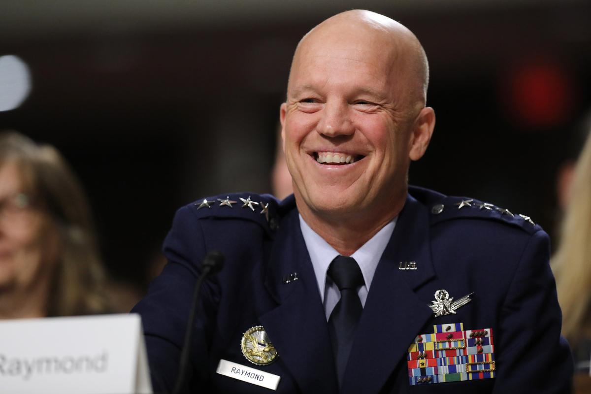 Gen. John Raymond Sworn in as First Space Force Chief