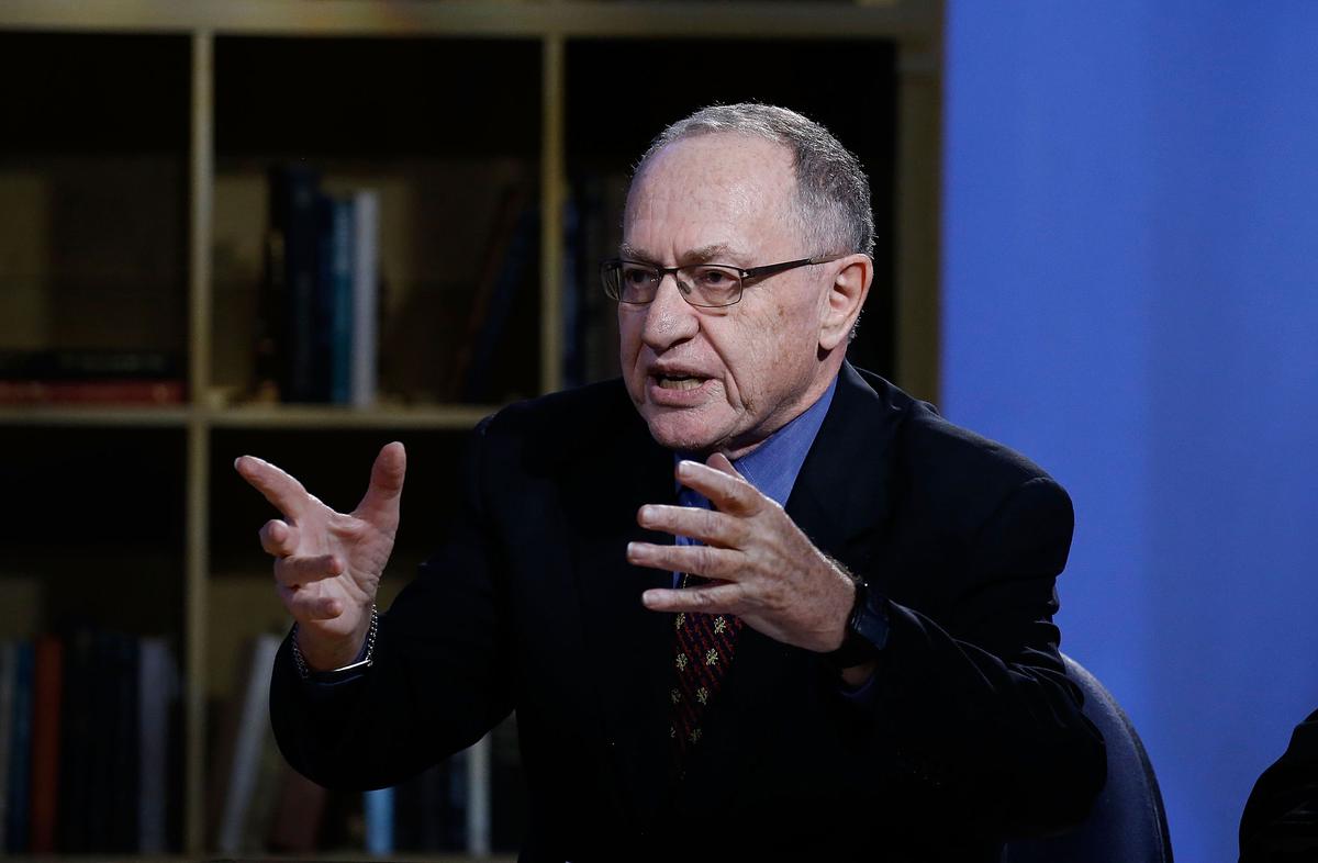 Dershowitz Says He Won’t Take Payment for Work on Trump’s Impeachment Defense Team