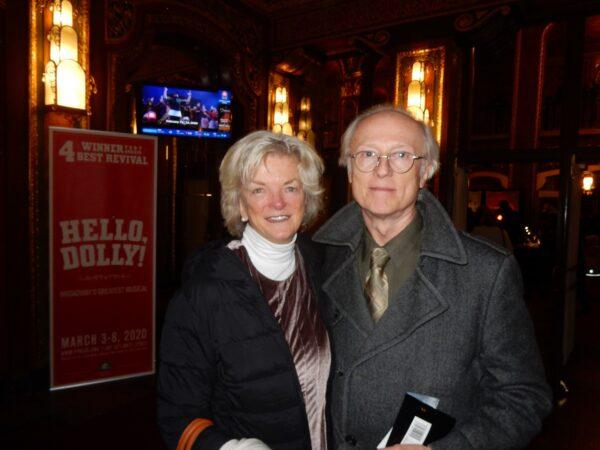 Sallie Dunning and Chip Highfield enjoyed watching Shen Yun Performing Arts at Providence Performing Arts Center in Providence, Rhode Island on Jan. 18, 2020. (Weiyong Zhu/The Epoch Times)