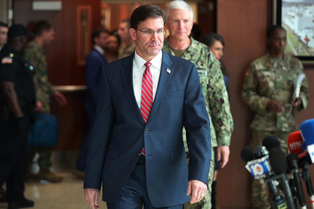 Defense Secretary Stands by Shifting of Funds for US-Mexico Border Wall