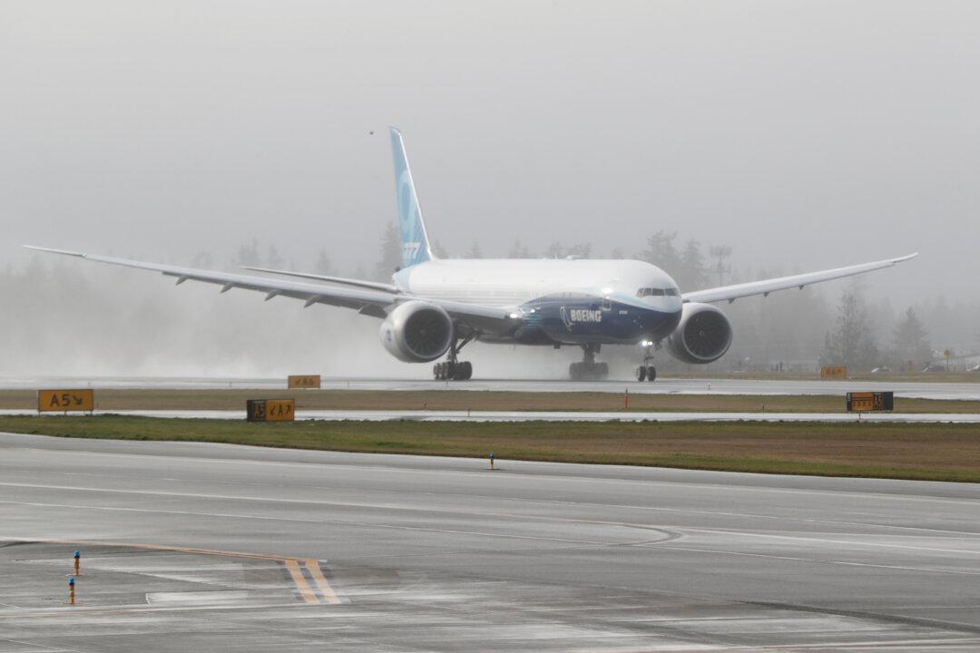 Boeing’s 777X Jetliner Successfully Completes Maiden Flight