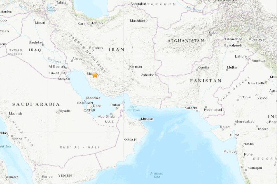 5.1 Magnitude Earthquake Strikes Southern Iran: USGS