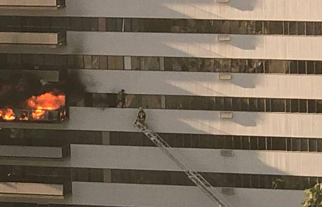 Fire Rips Through Downtown LA Building, 8 Injured
