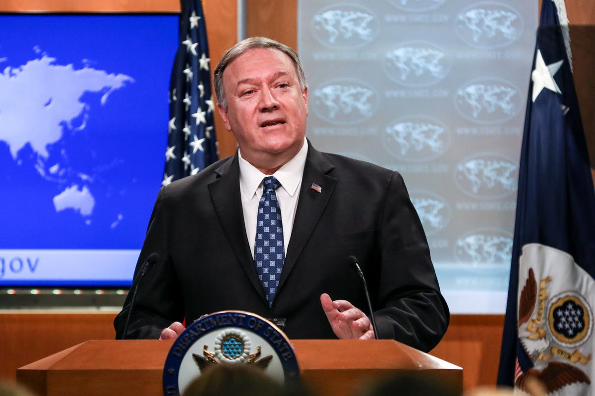 Pompeo Calls Communist China ‘Central Threat of Our Times’
