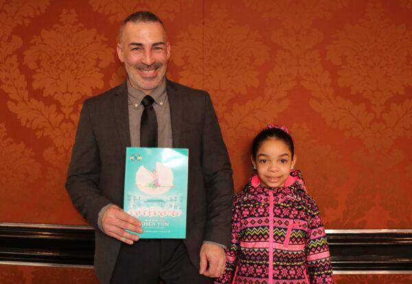 Steve Ney at The Hippodrome Theatre on Feb. 2, 2020. (Jenny Jing/The Epoch Times)