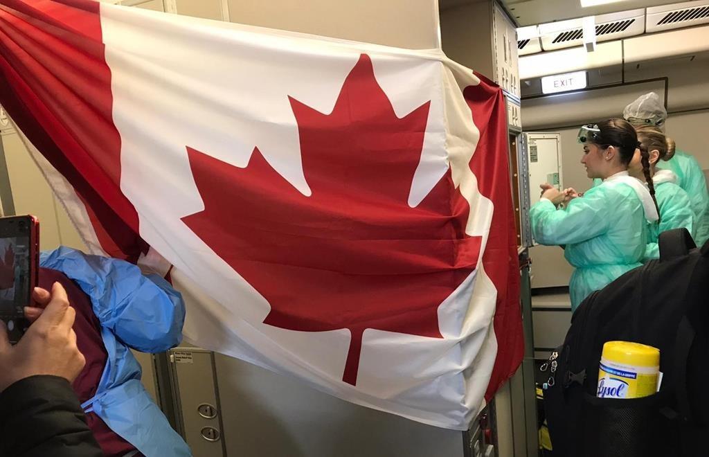 First Canada-Bound Flight Leaves Wuhan