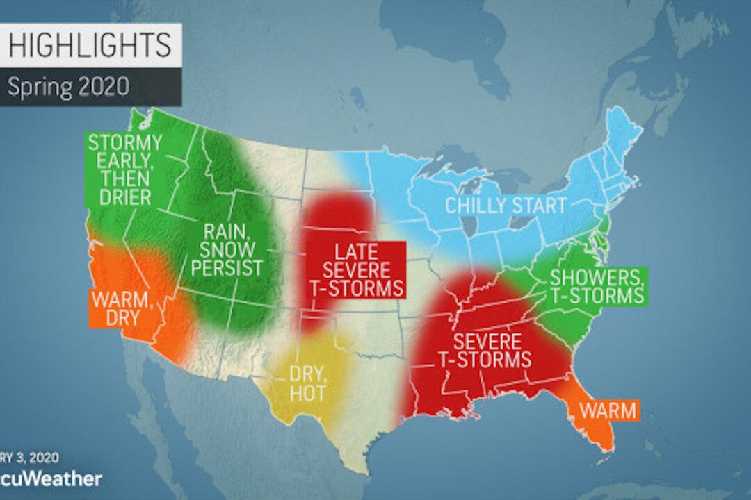 AccuWeather Predicts a Late Start to Spring