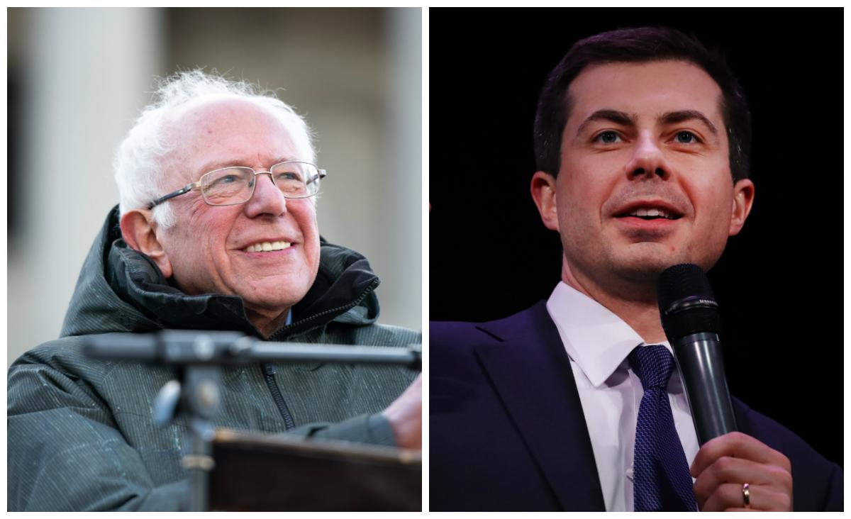 Sanders, Buttigieg Neck and Neck in Iowa Caucus With Nearly All Results In