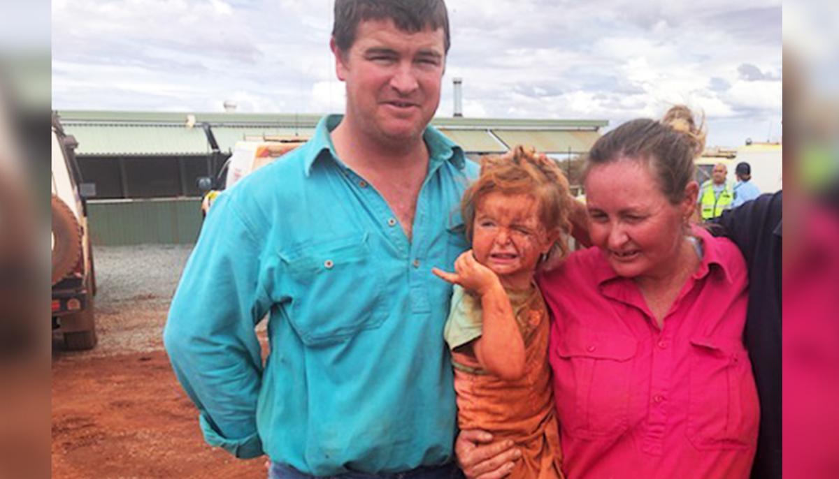 3-Year-Old Wanders Into Australian Wilderness, Gets Lost–but Loyal Dog Stays by Her Side Until They’re Rescued