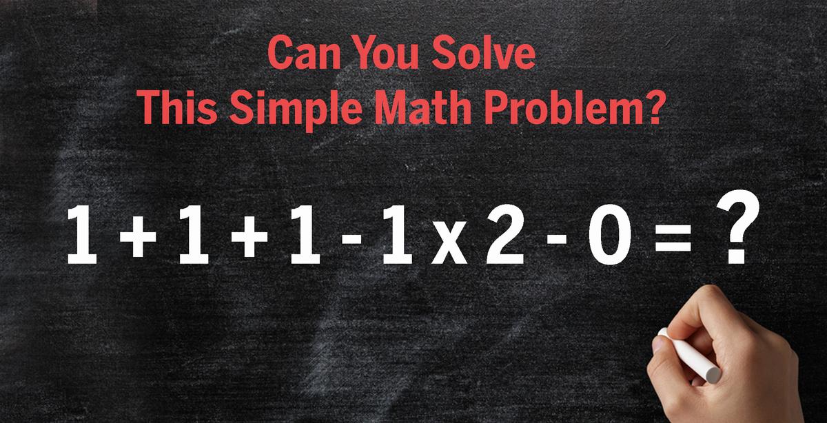 No-Calculator Challenge: Are You Sharp Enough to Solve This Math Problem in Your Head?