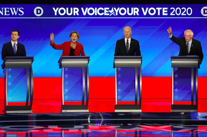 Top Democratic Candidates Make Their Cases Ahead of New Hampshire Primary