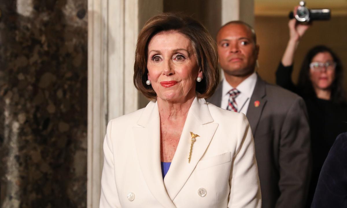 Pelosi Responds to Columbus Statue Thrown Into Harbor: ‘People Will Do What They Do’
