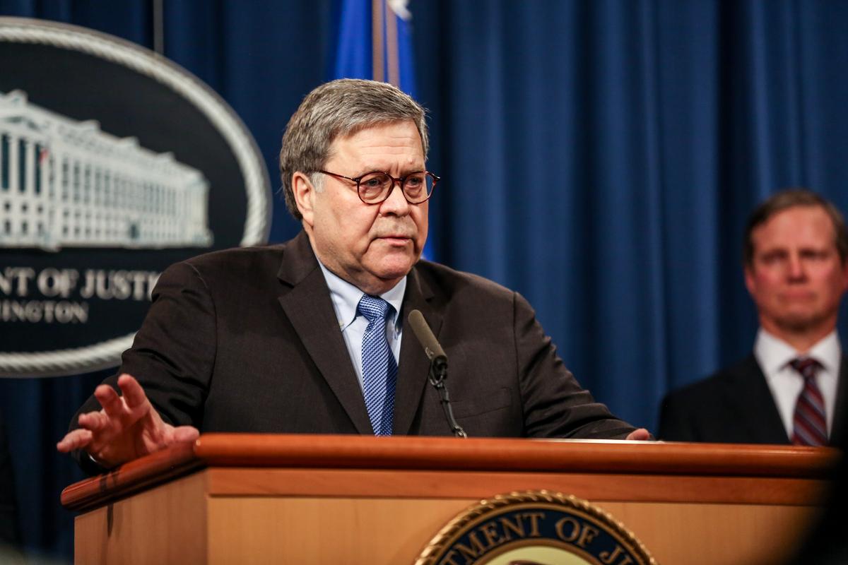 DOJ Open to Reviewing Credibility of Ukraine-Related Material from Giuliani: Barr