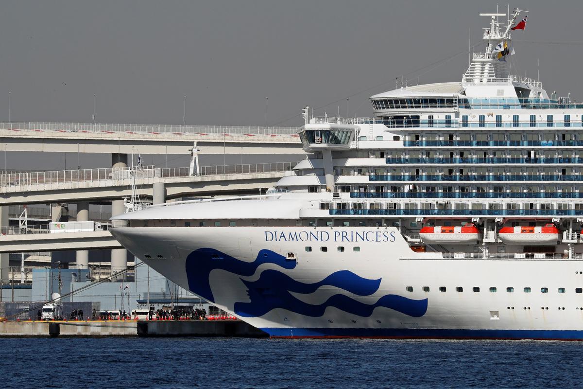 44 More Passengers Aboard Diamond Princess Cruise Ship Test Positive for Coronavirus
