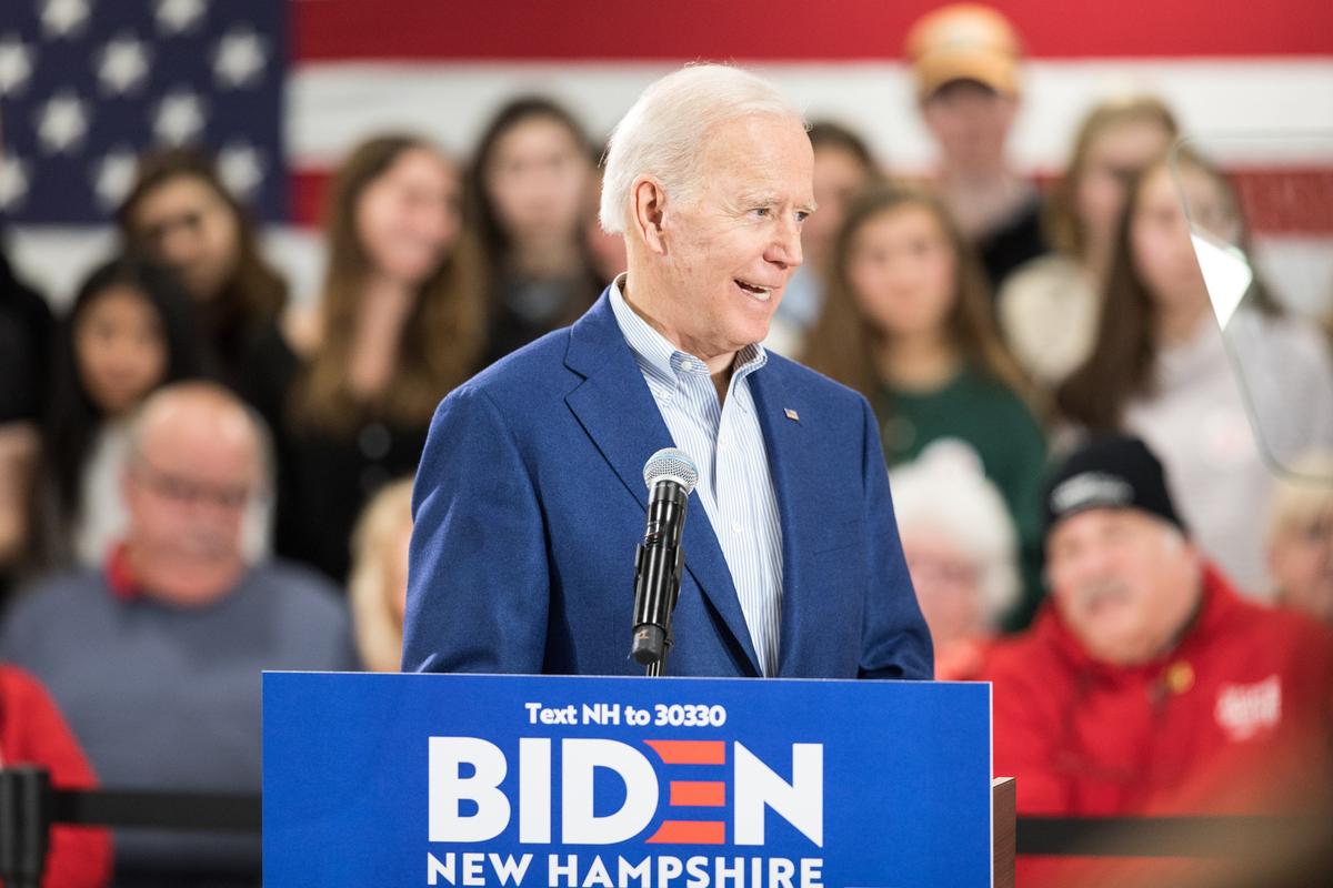 Biden Heads to South Carolina on Day of New Hampshire Primary