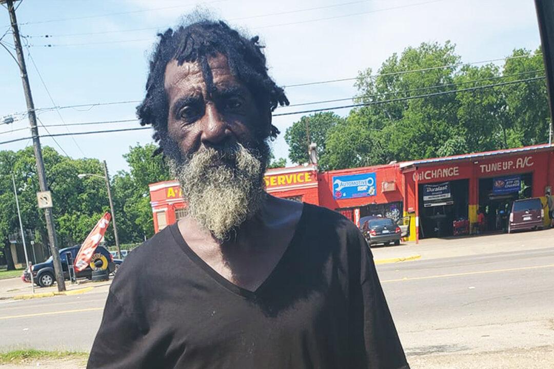 Homeless Dad With Overgrown Beard and Dreadlocks Gets a Makeover: ‘I Don’t Feel as Low’