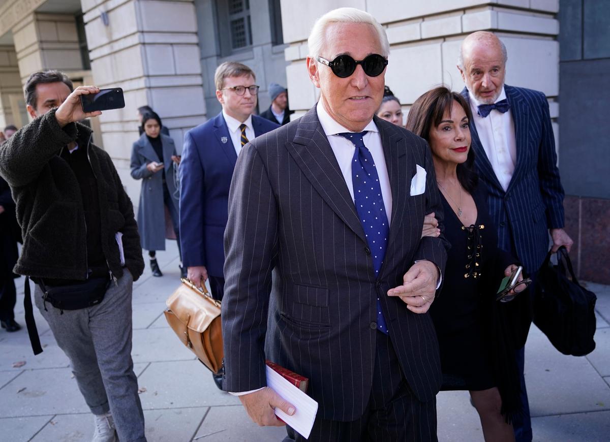 Roger Stone Asks Appeals Court to Delay the Start of His Prison Sentence