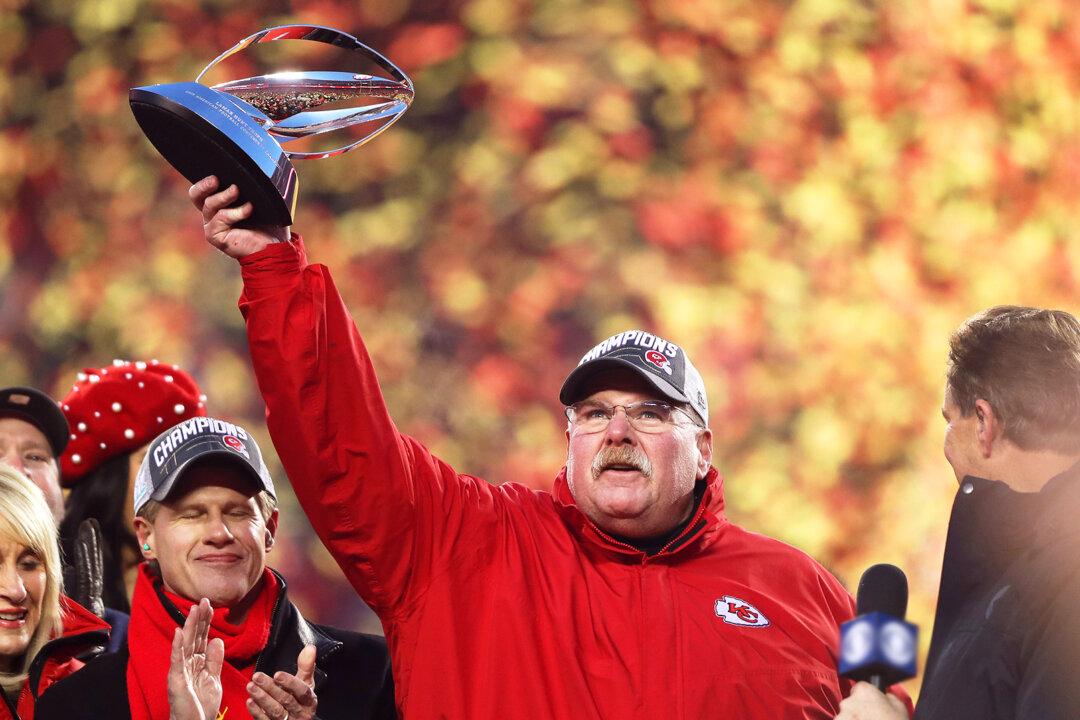 Chiefs Coach Andy Reid Says His Super Bowl Trophy Is His ‘Trophy Wife’ of 38 Years Tammy