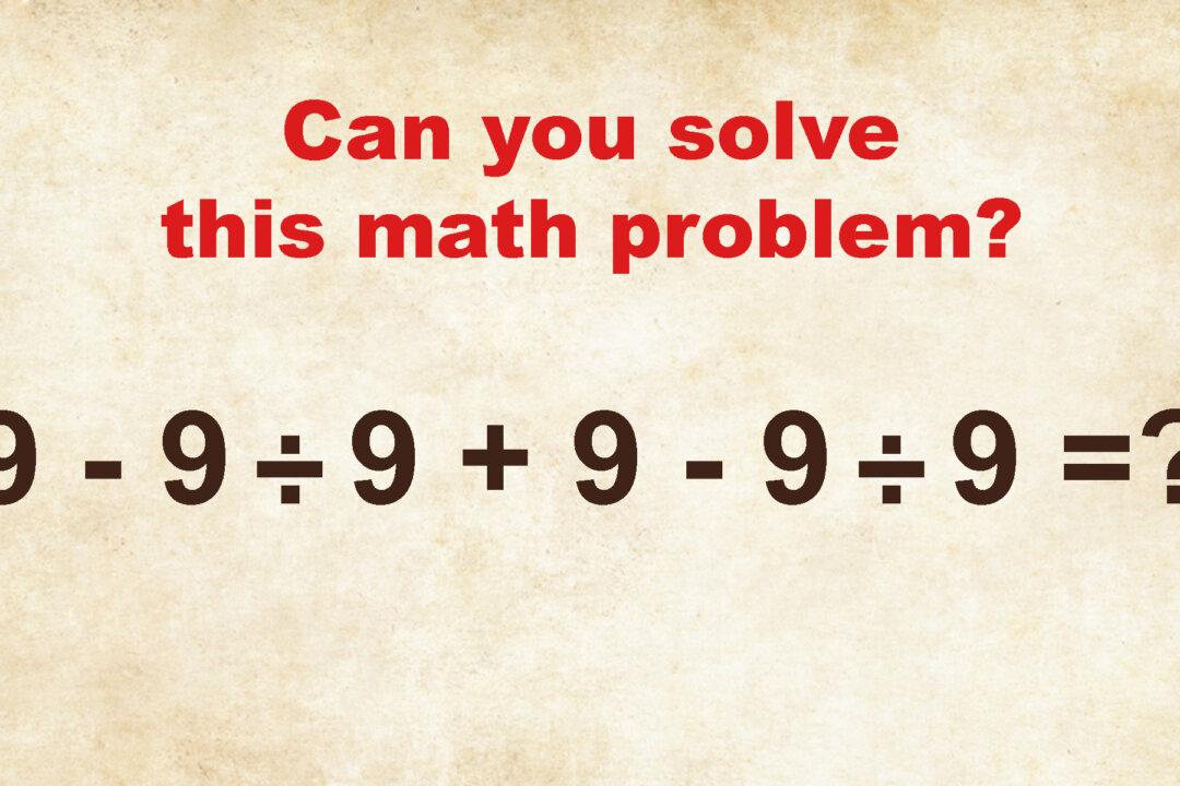 Not Everyone Can Solve This ‘Simple’ Math Problem From the 1950s Without a Calculator–Can You?