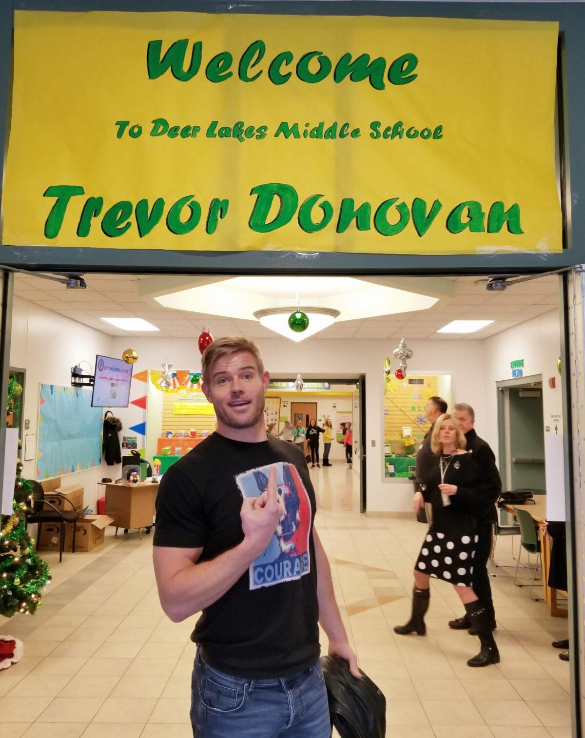 Trevor Donovan to partner with Hallmark to launch nationwide anti-bullying program he inspired. (Salena Zito)