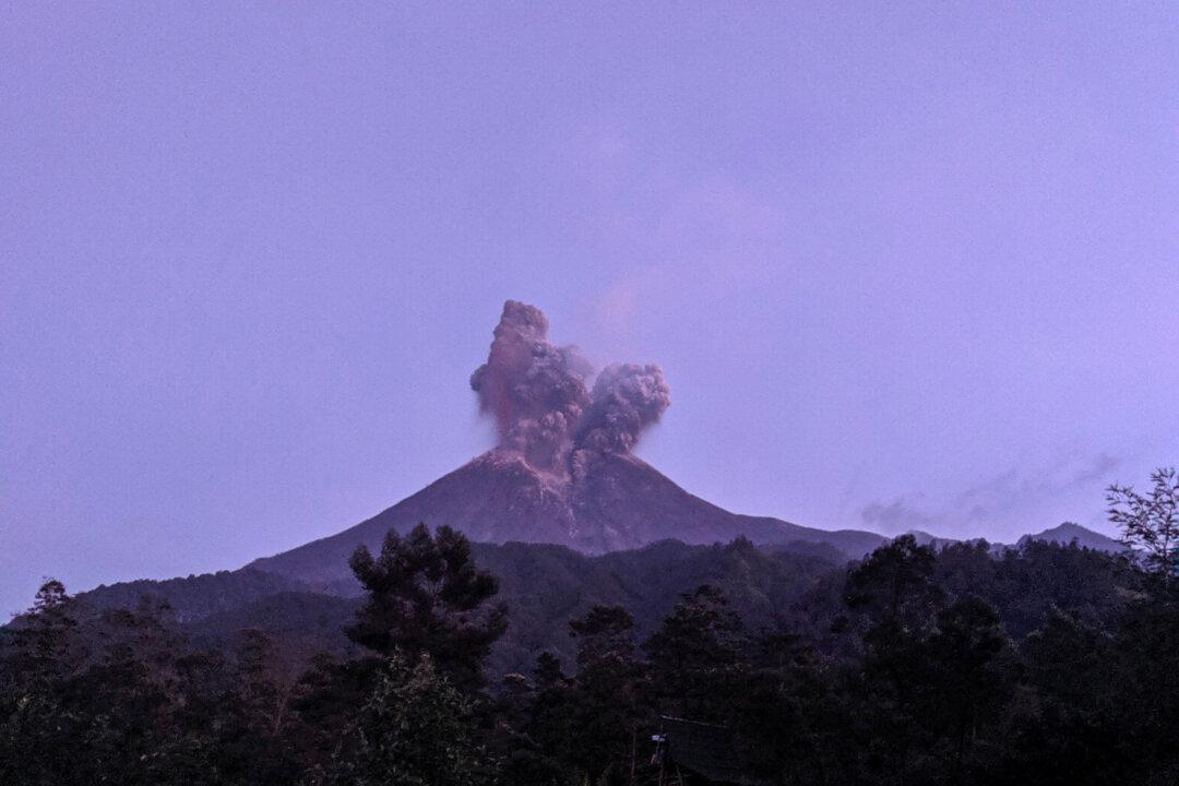 Indonesia Shuts Airport After Java Volcano Erupts