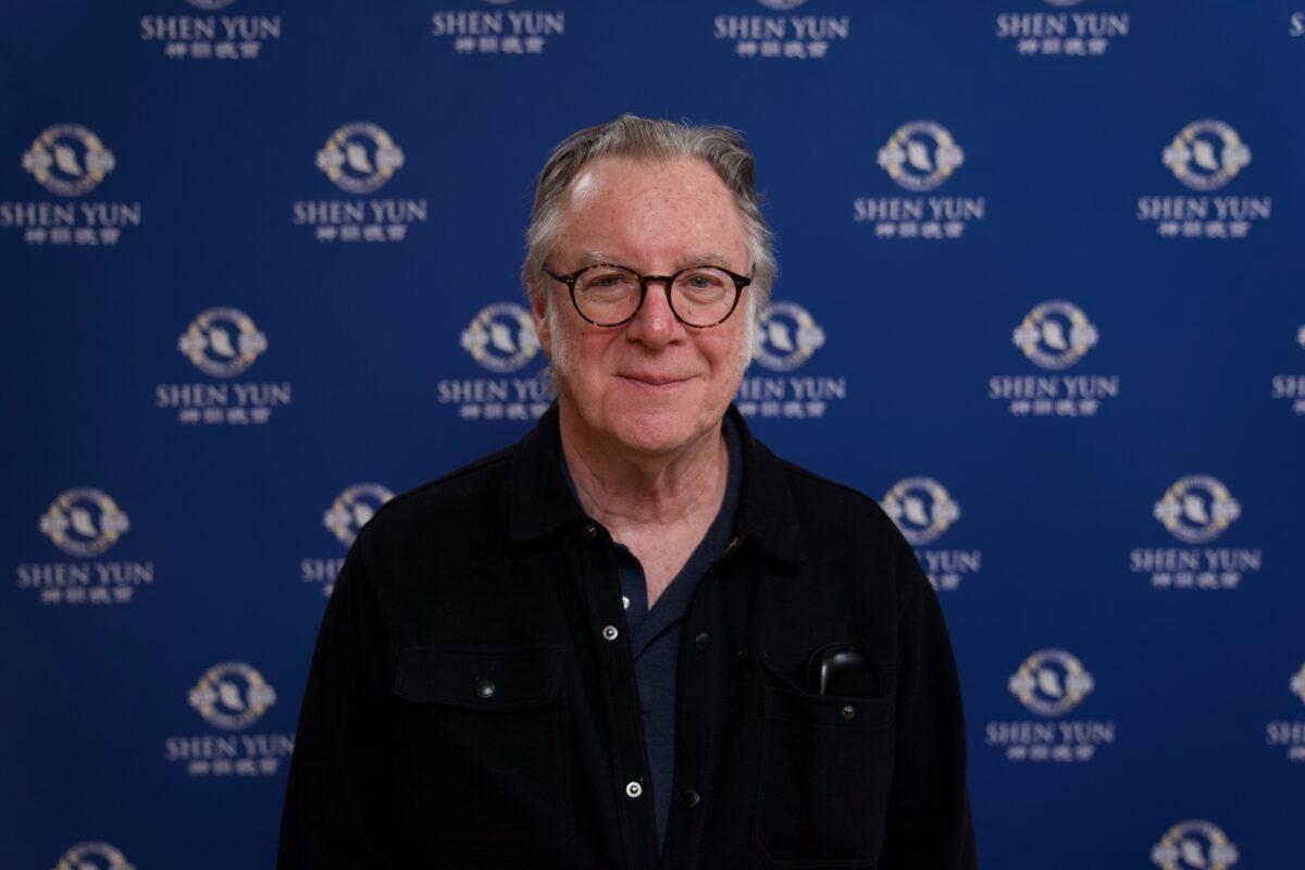 John Sebastian enjoyed Shen Yun Performing Arts at Lincoln Center, in New York, on March 8, 2020. (NTDTV)
