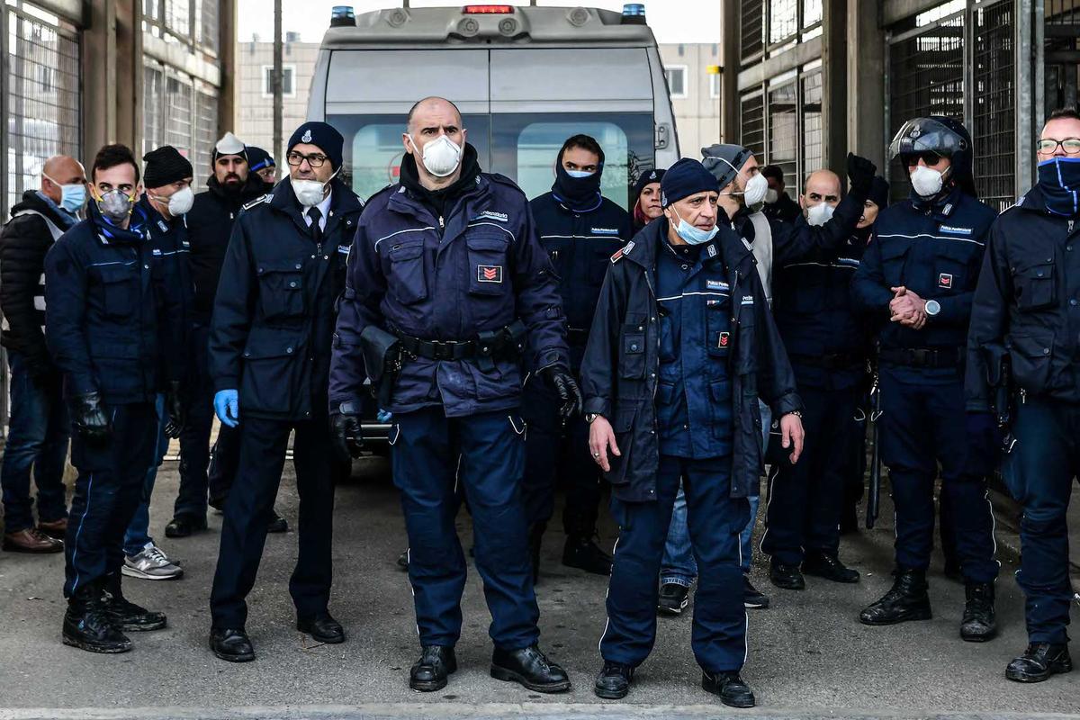 Prison Riots Break out in Italy Amid Coronavirus Lockdown