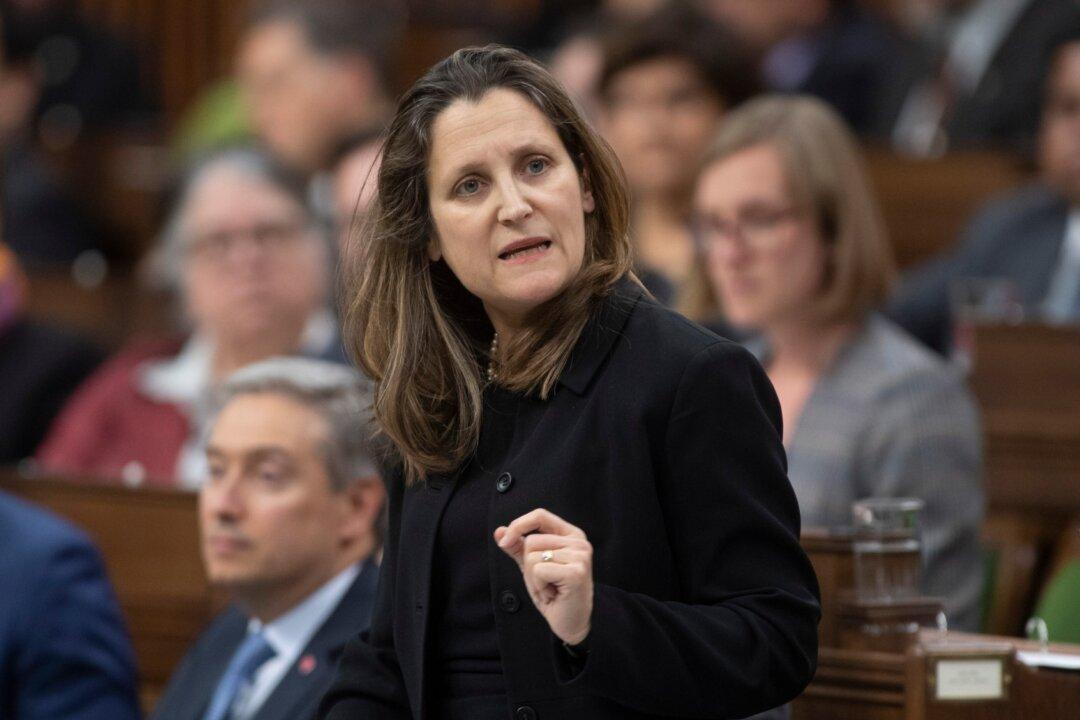 Freeland to Replace Morneau as New Finance Minister