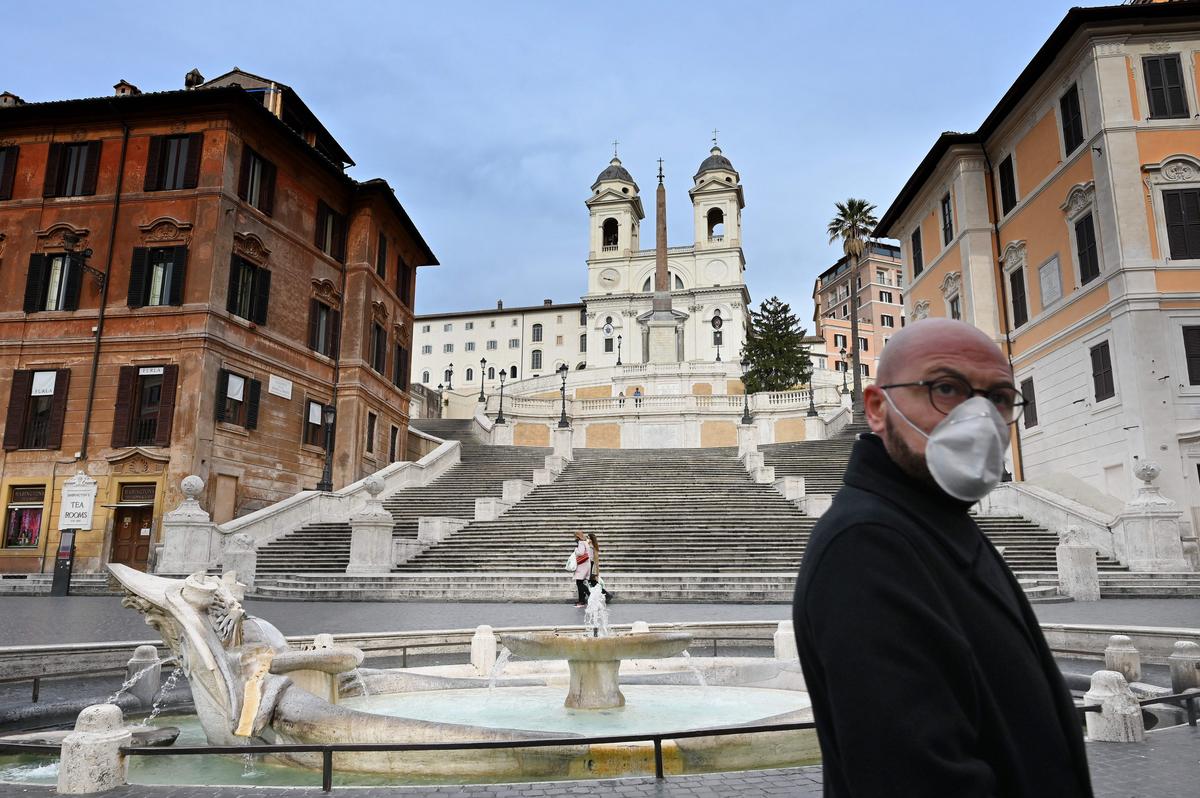 Italy Reports 250 Coronavirus Deaths in 24 Hours, Total Rises to 1,266