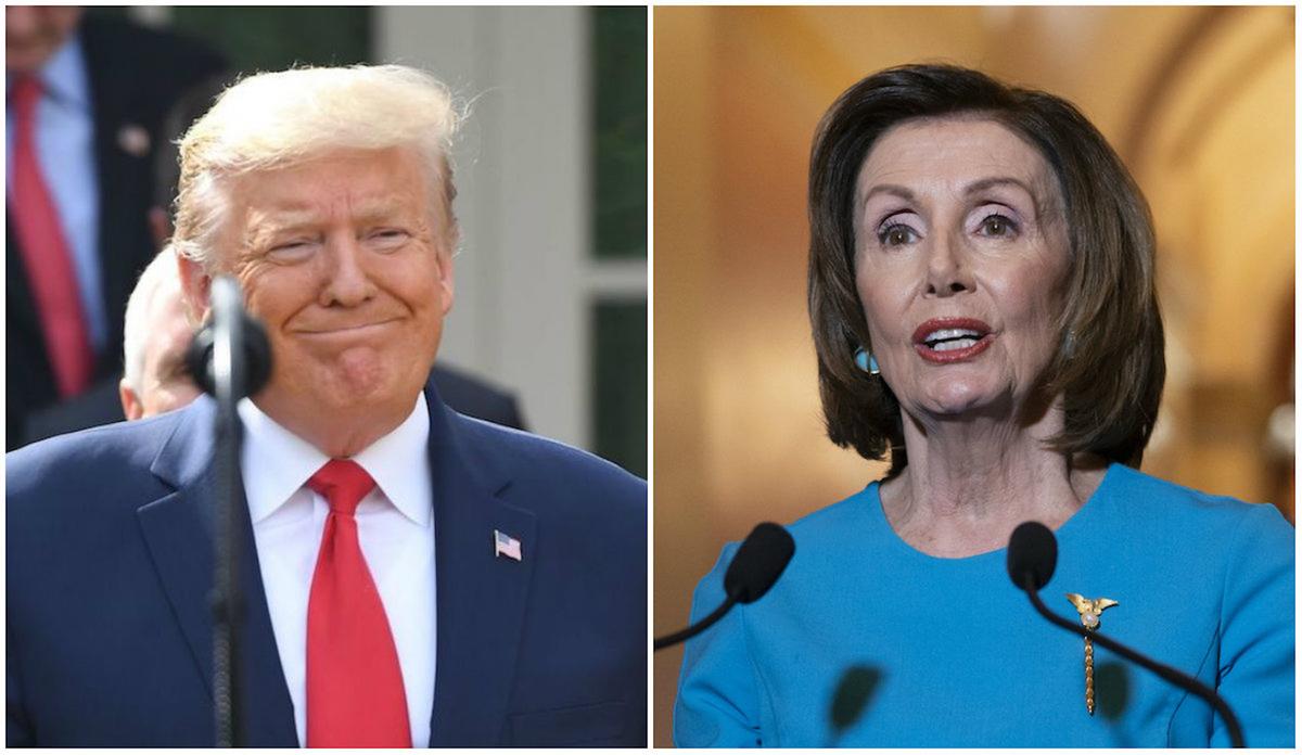 Pelosi Says She Hasn’t Spoken to Trump for Nearly a Year