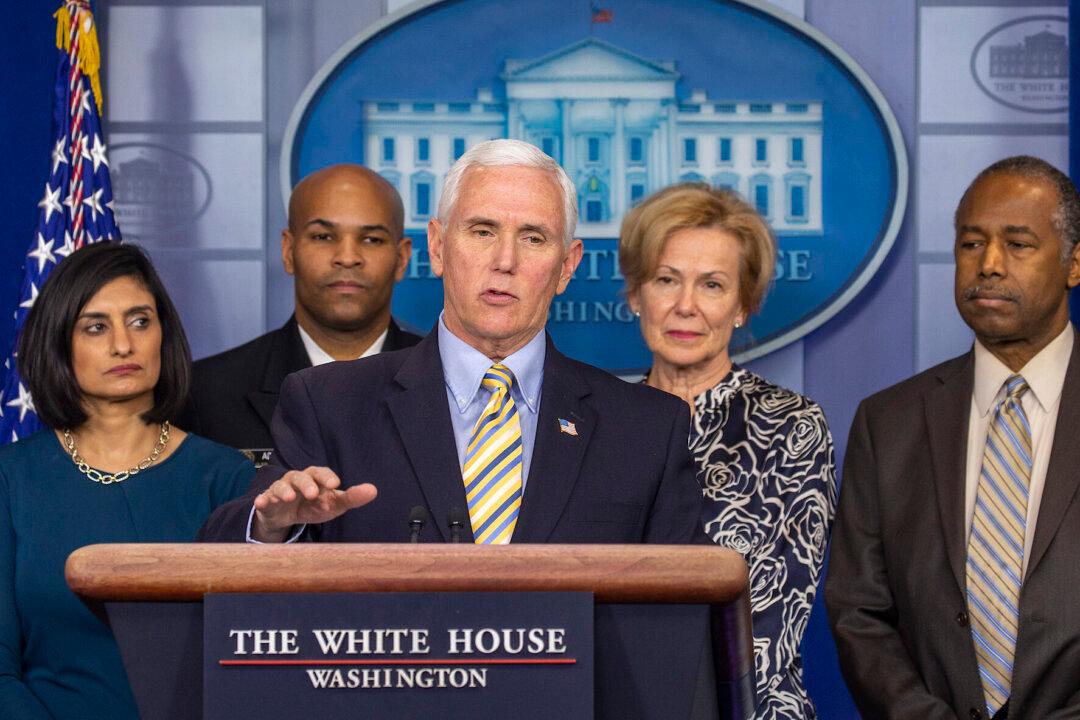 Pence Says Trump-backed Emergency Relief Plan Protects Vulnerable Americans