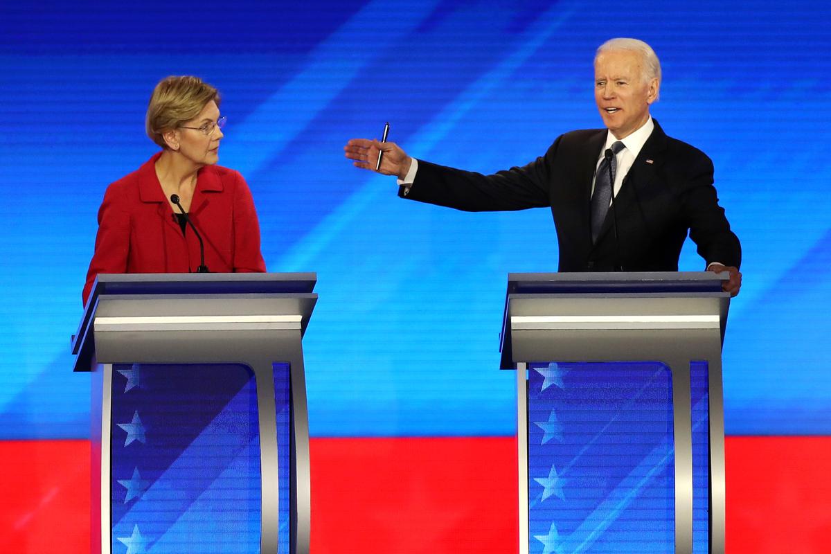 Joe Biden Makes U-Turn, Endorses Elizabeth Warren’s Bankruptcy Plan
