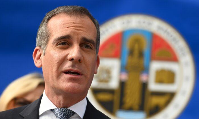 LA Mayor Proposes Modest Boost to Policing Budget, Bucking ‘Defund Police’ Advocates