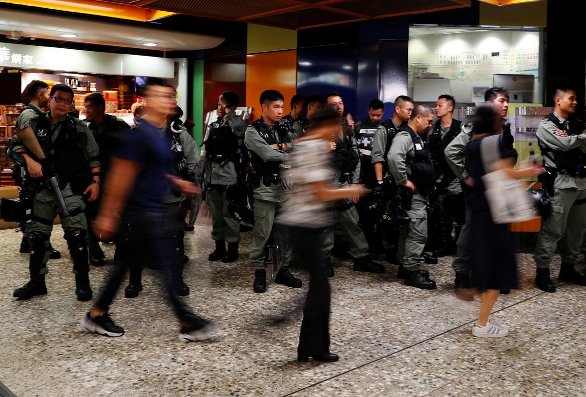 Hong Kong Rail Operator Ordered to Release Police Protest Footage