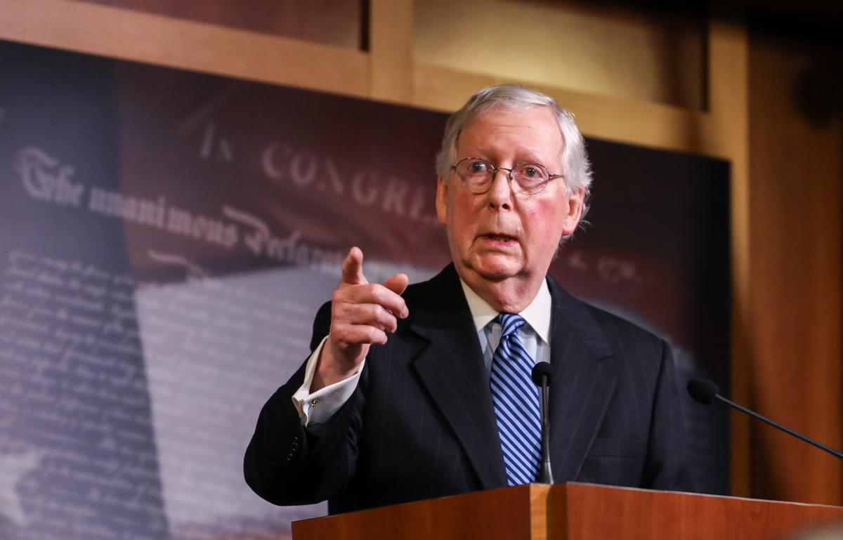 McConnell: Impeachment Trial Distracted Government From CCP Virus Threat