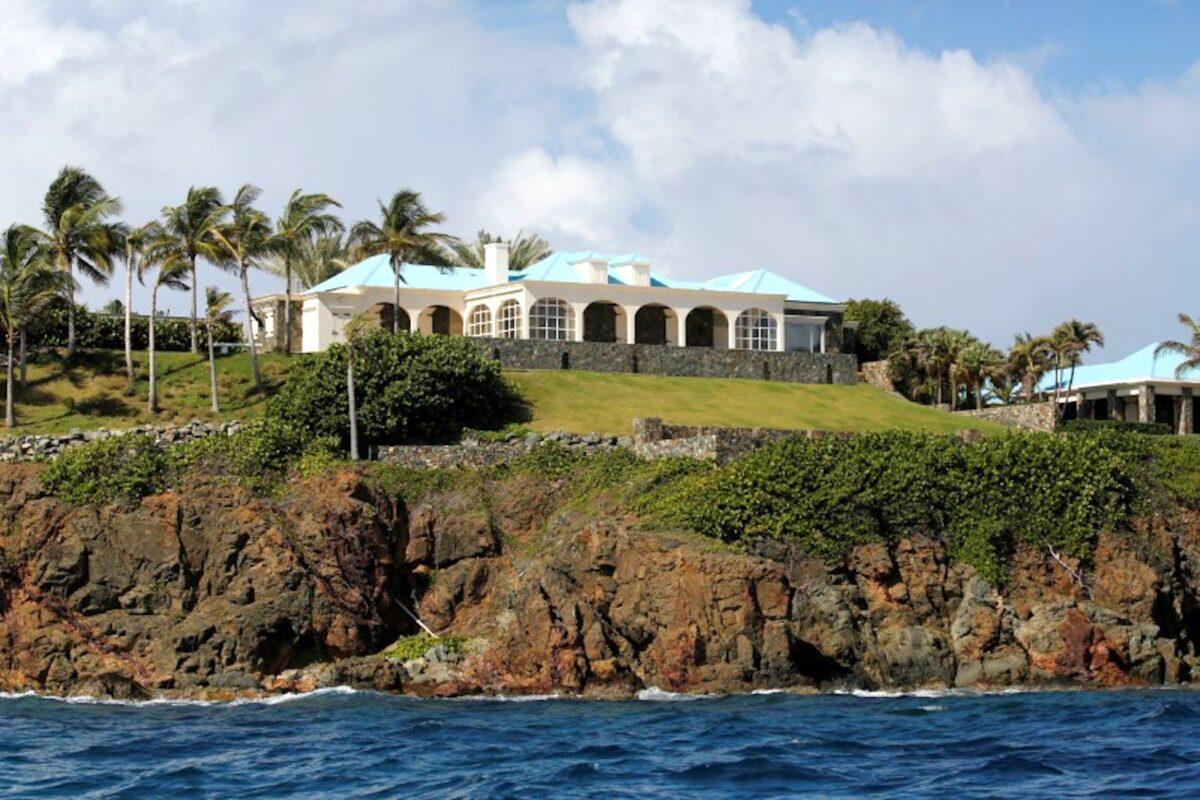 Little St. James Island, one of the properties of financier Jeffrey Epstein, near Charlotte Amalie, U.S. Virgin Islands, Aug. 17, 2019. (Reuters/Marco Bello)