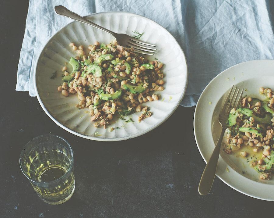 Herby Tuna and Navy Bean Salad
