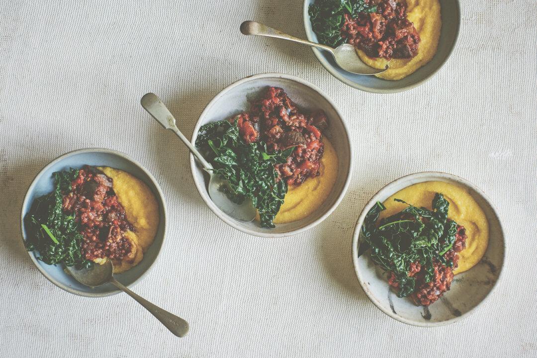 Tomato, Lentil, and Eggplant Ragù