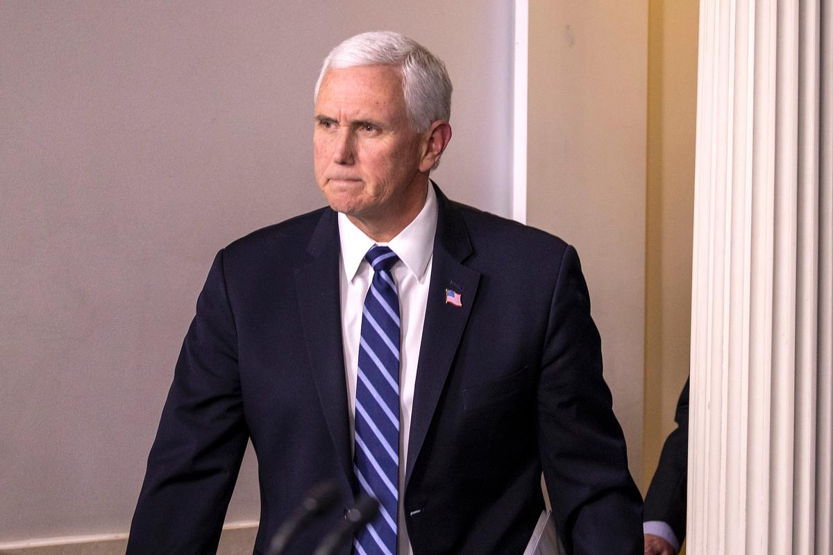 Staffer in Pence’s Office Tests Positive for COVID-19