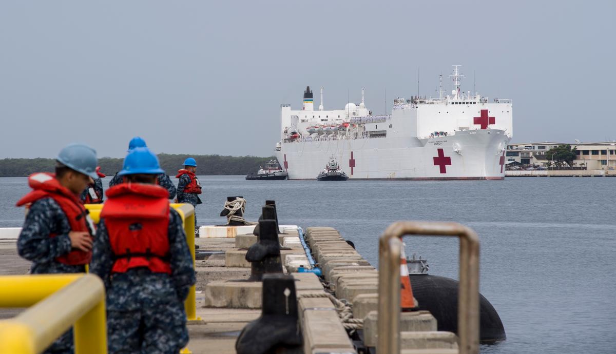 Navy Hospital Ship Mercy Heads to Los Angeles, Not Seattle