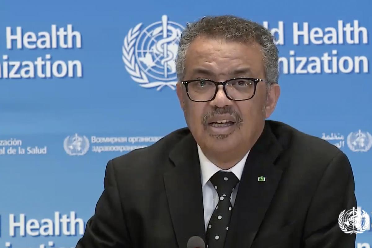 WHO Chief: COVID-19 Pandemic Is ‘Accelerating’