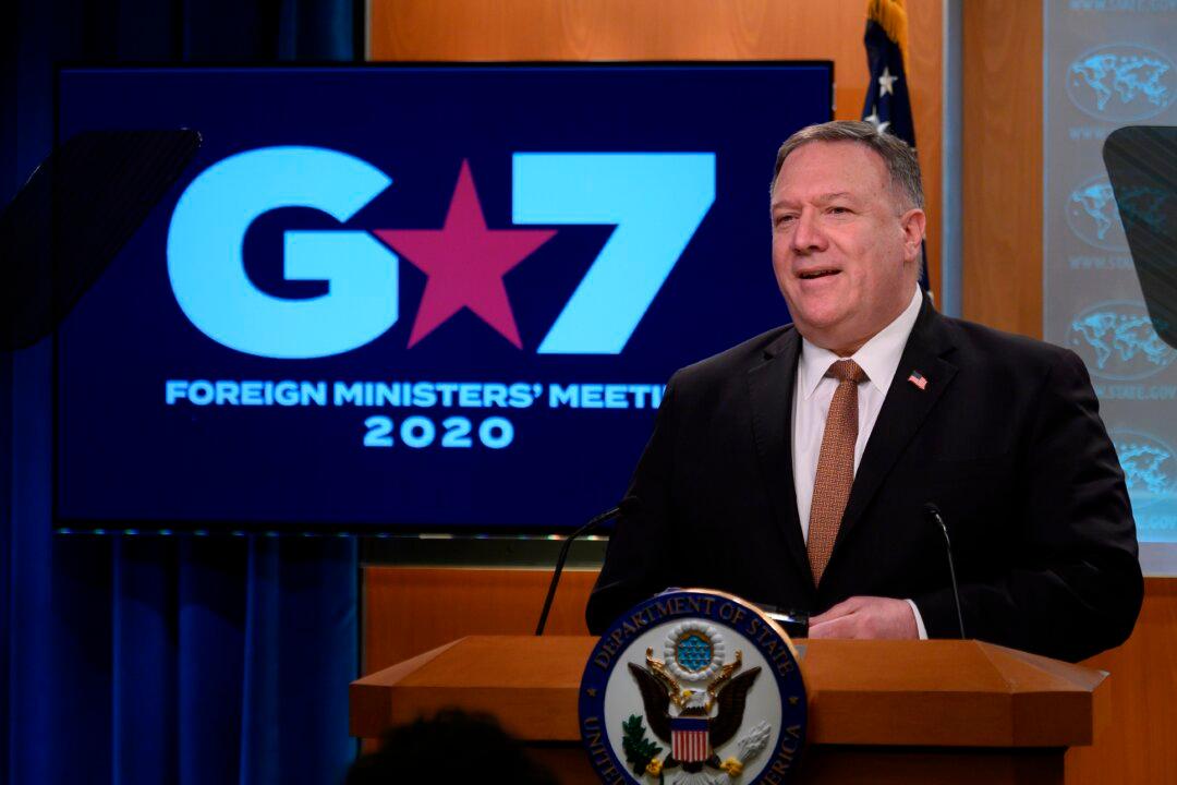 Pompeo: G-7 Countries Agree to Push Back Against Beijing’s Pandemic Disinformation Campaign