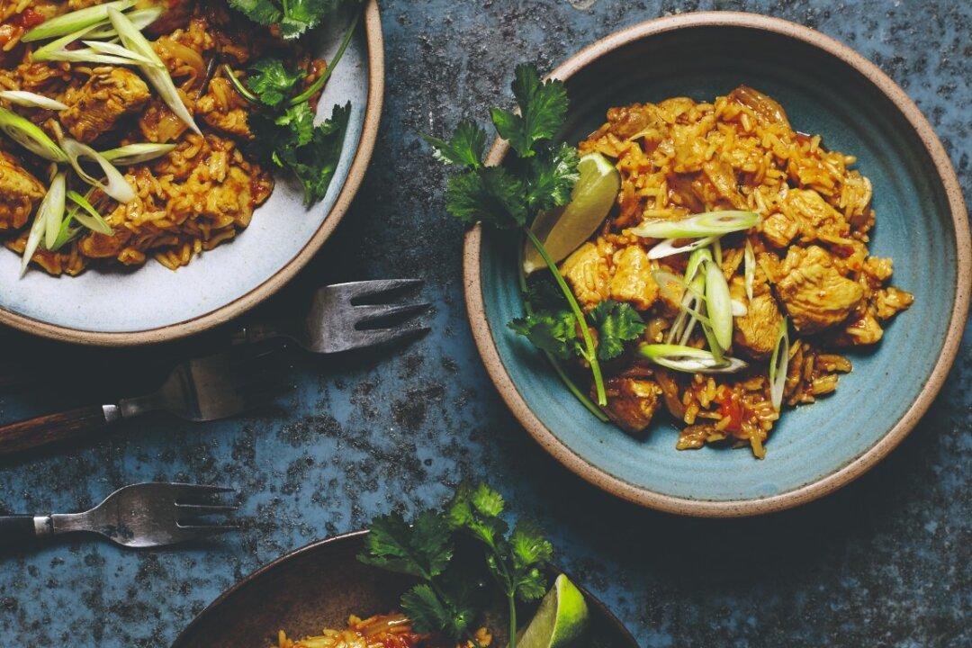 Coconut Curry Chicken and Rice