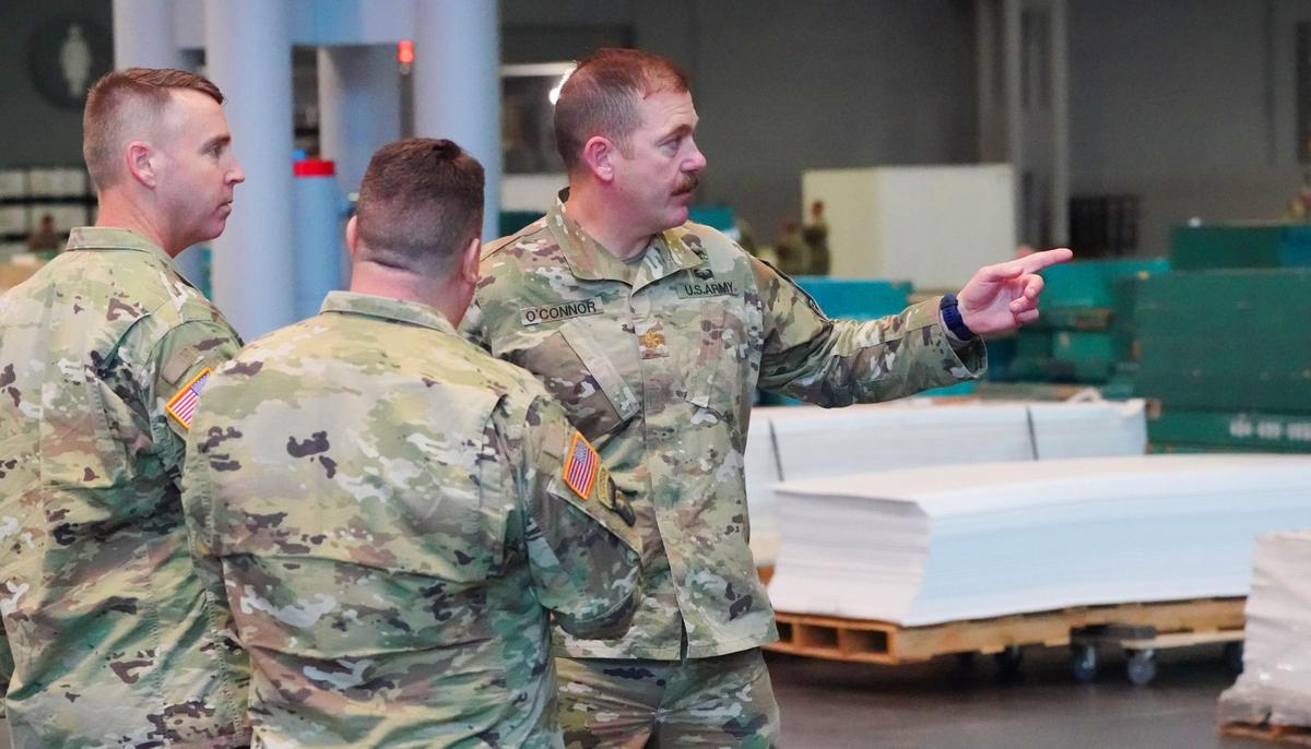 Army Corps of Engineers Converts Convention Center in Chicago Into Hospital to Brace for Pandemic
